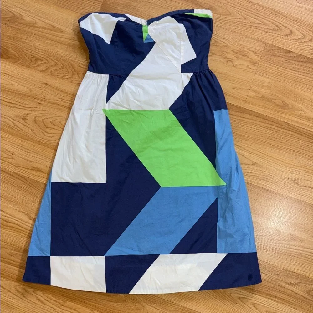 maeve blue and white dress Maeve Long Sleeve Smocked Shirtdress In Blue & White Stripe - 37% Off